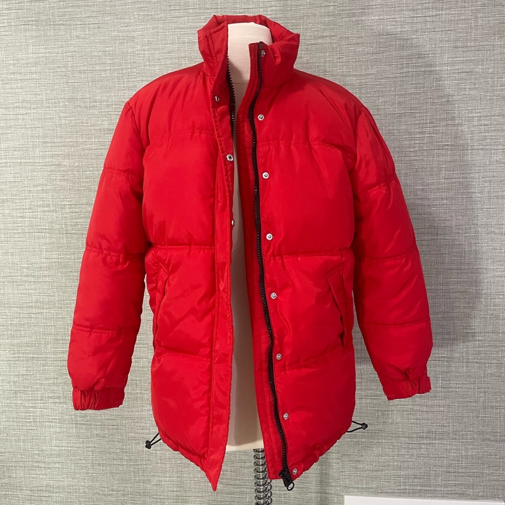 H&M Red Puffer Jacket